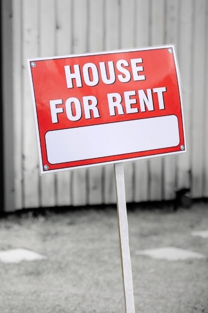 Home for Rent Sign