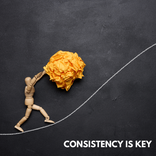 Consistency is Key Graphic